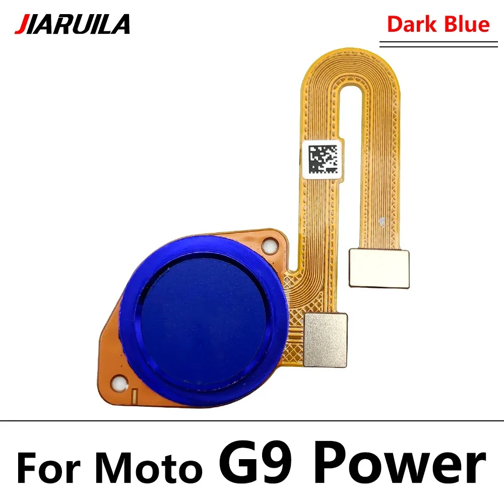 Home Side Power Button Touch ID fingerprint Finger Sensor Scanner Flex Cable For Moto G9 Plus G9 Power G9 Play image 4