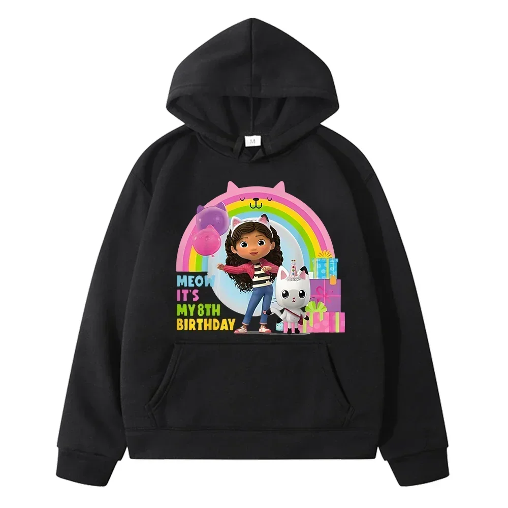 

Printed Men Hoodies Gabbys Dollhouse Cartoon Trendy Sweatshirt Y2k Sudadera Anime Hoodie Pullover Male Autumn Winter Clothes