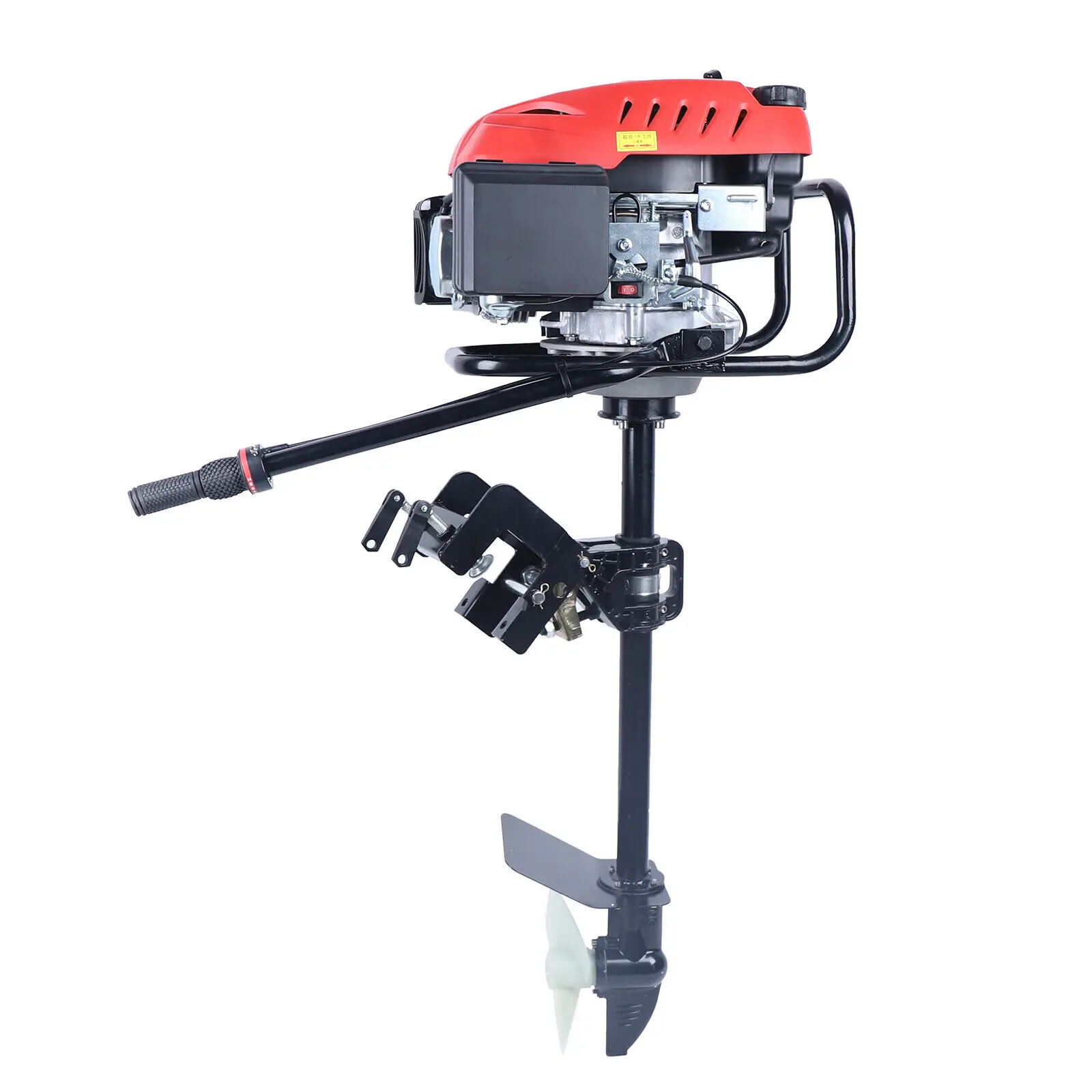 4 Stroke 6HP Heavy Duty Outboard Motor Engine Boat Motor Engine Fishing Boat Engine With Air Cooling System 2.4KW 3000R/Min