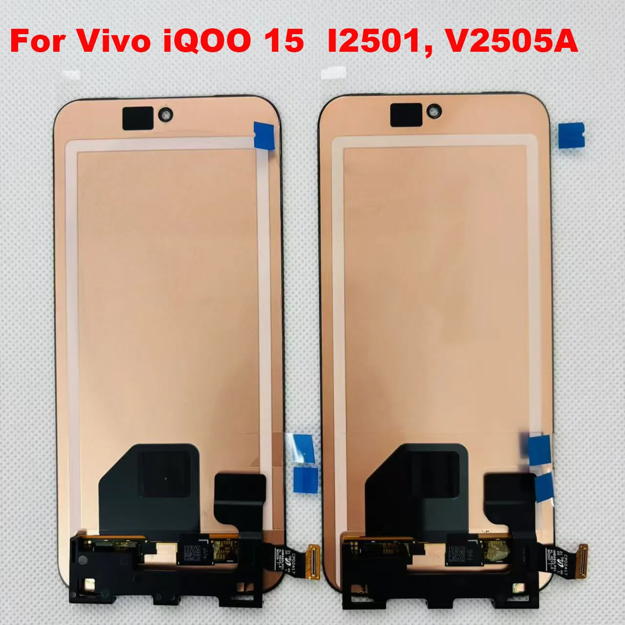 Origineel Amoled 6.85'' voor Vivo IQOO 15 LCD Display Touch Screen Digitizer Assembly I2501, V2505A Vervangende Onderdelen