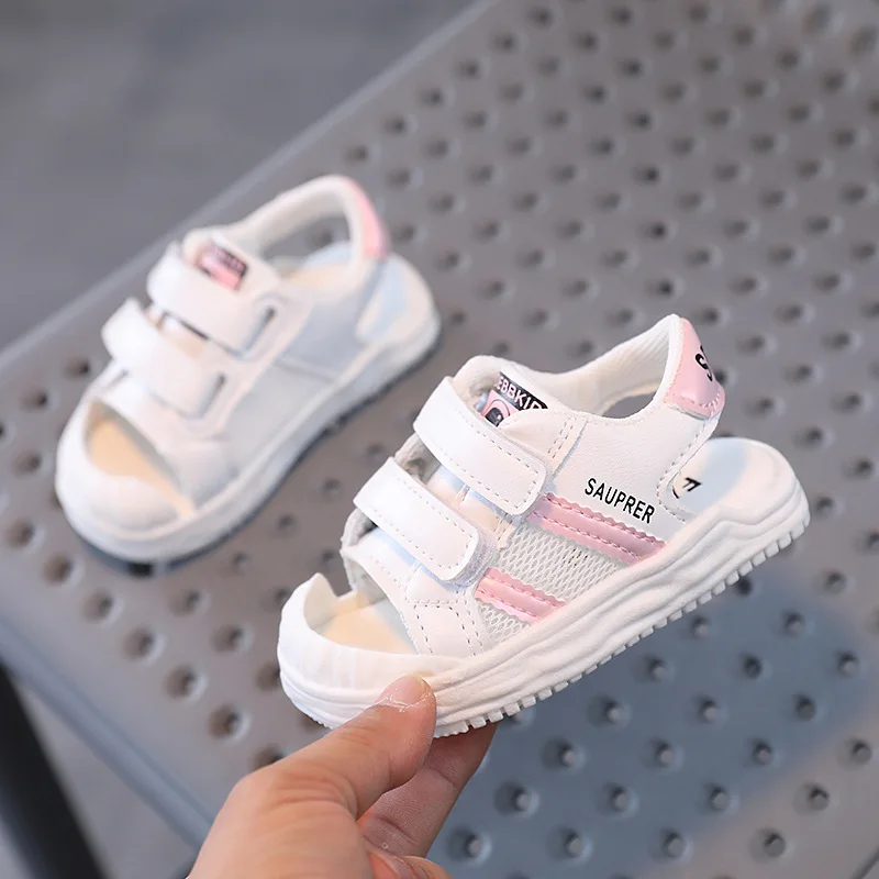 Fashion Breathable Cool Baby Casual Shoes High Quality Summer Beach Infant Tennis Classic Soft Girls Boys Sneakers Sandals