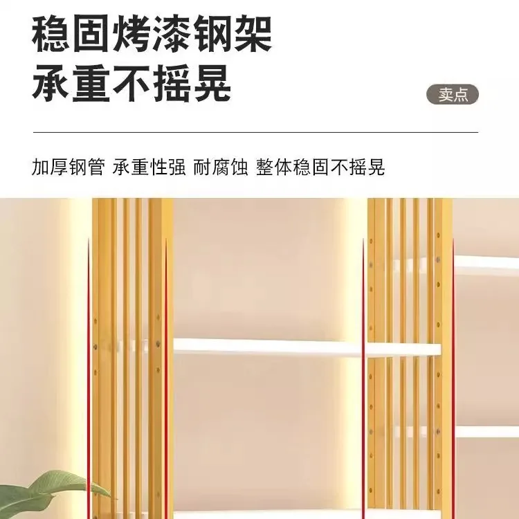 Beauty Salon Display Cabinet Cosmetics Display Stand Commercial Sample Nail Art Display Shelf Model