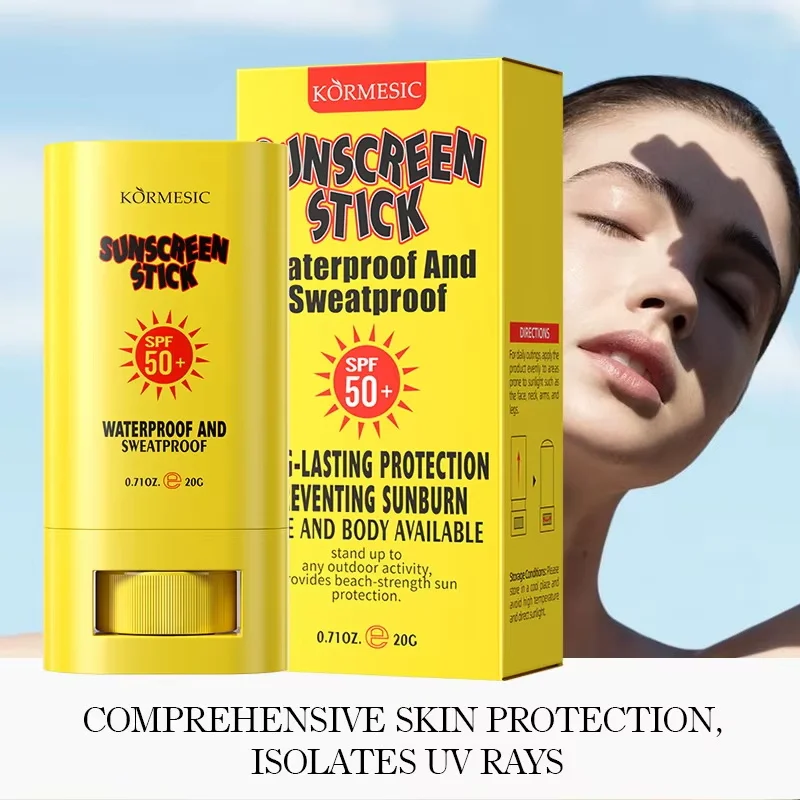

Spf50+Facial Body Sunscreen Stick Block UV Damage Sunscreen Cream Whitening moisturize skincare products