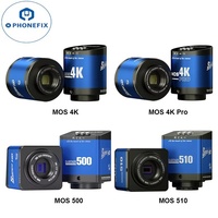MECHANIC MOS 4K Pro / MOS 510 / 500 55MP 4K IMX678 Sony Sensor HD Industrial Microscope Camera for Phone PCB Soldering Repair