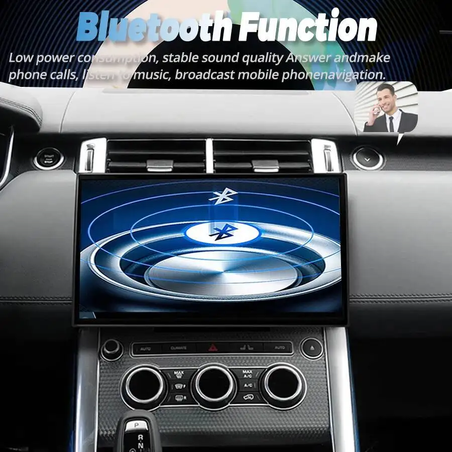 أندرويد 14 بلوتوث DSP ستيريو لاند روفر سبورت L494 2014-2017 الملاحة 11.4 بوصة سيارة الوسائط المتعددة مشغل فيديو رئيس وحدة