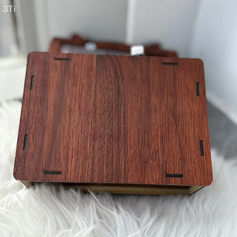 Banca di immagazzinaggio di denaro in legno riutilizzabile da 1 pezzo con obiettivi Scatola di risparmio di denaro per gatti Scatola di immagazzinaggio di monete per adulti e bambini