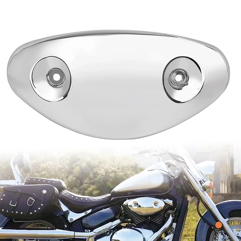 

Motorcycle Accessories Air Cleaner Cover Filter Cap Protector Chrome For Suzuki VL400 VL 400 800 VL800 2001-2017