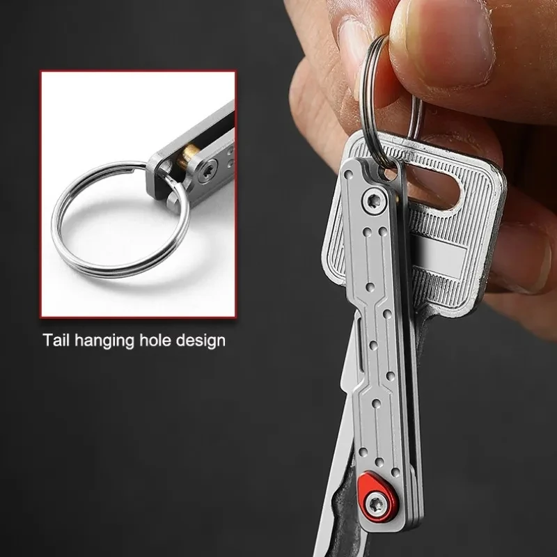 Imagem -04 - Faca Dobrável com Lâminas Substituíveis Bisturi Portátil Quick Open Edc Pocket Knife 10 Lâminas Útil Sobrevivência Camping Tool No.11