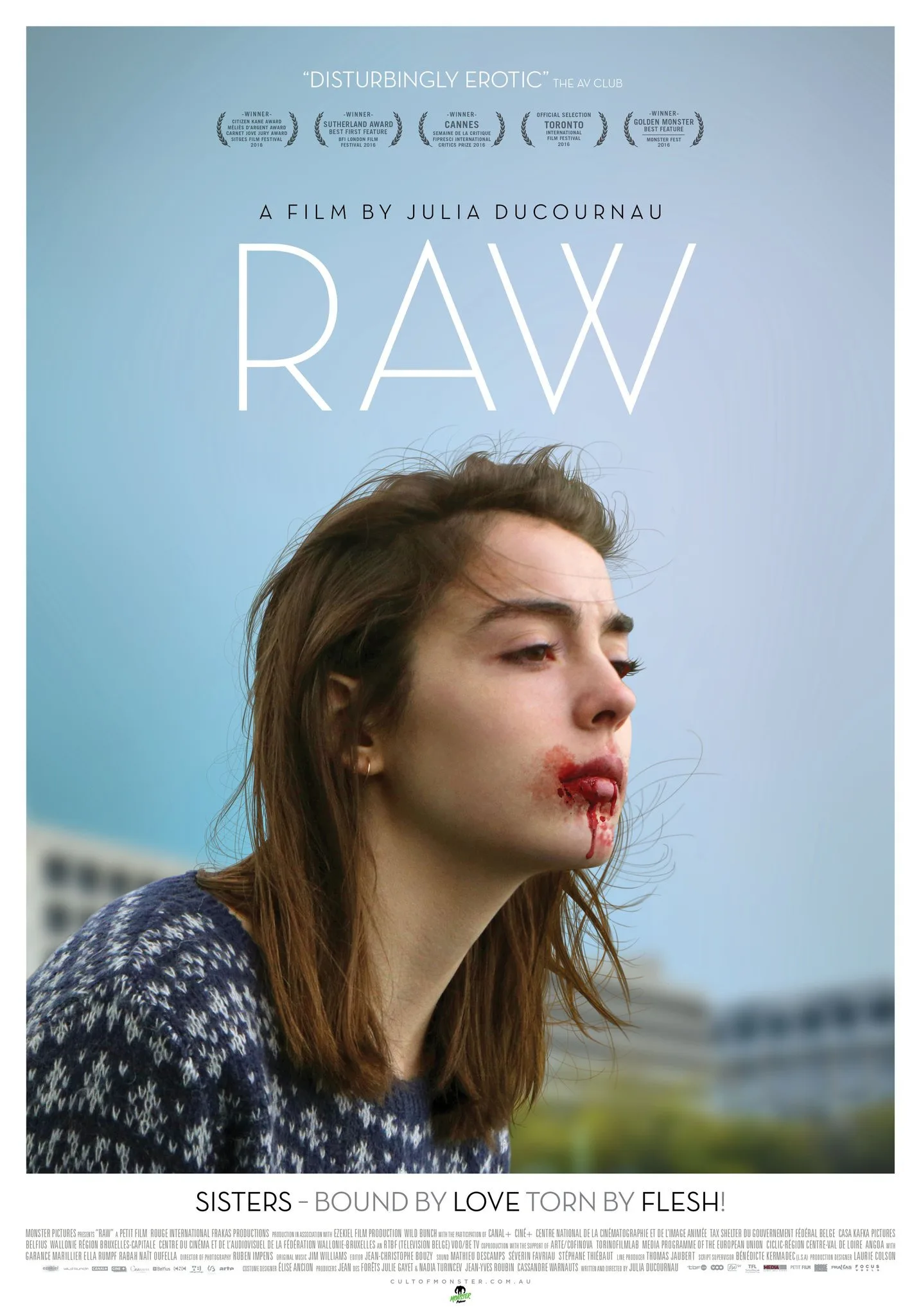 Movie Grave (2016) RAW / Freaking Wall Poster Wall Art Rome Decoration