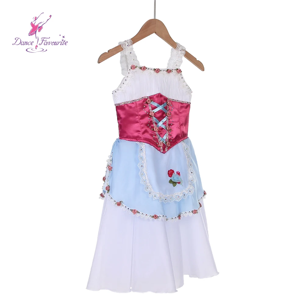 

B25017 Professional Ballet Tutus Long Romantic Ballet Tutu for La Fille mal gardée Variation