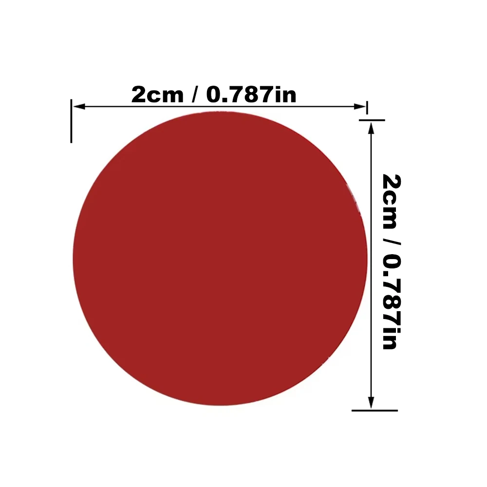 Round Very High Bond Heavy Duty Double Sided Foam Adhesive Tape dots Automotive Mounting stickers for Car Holder GPS Rear Camera