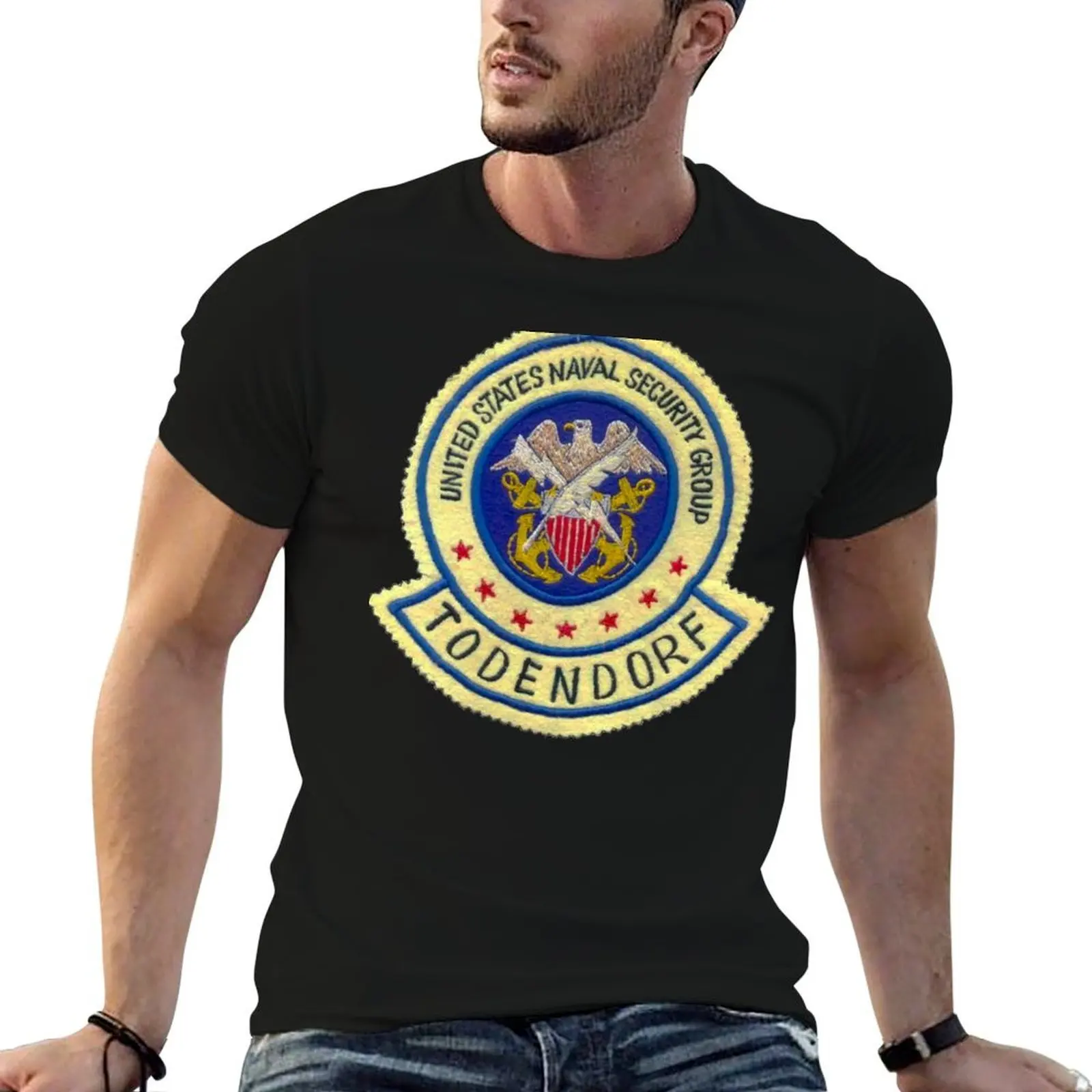 

NAVAL SECURITY GROUP, TODENDORF, GERMANY T-Shirt t shirt man casual t shirts with prints T-Shirt