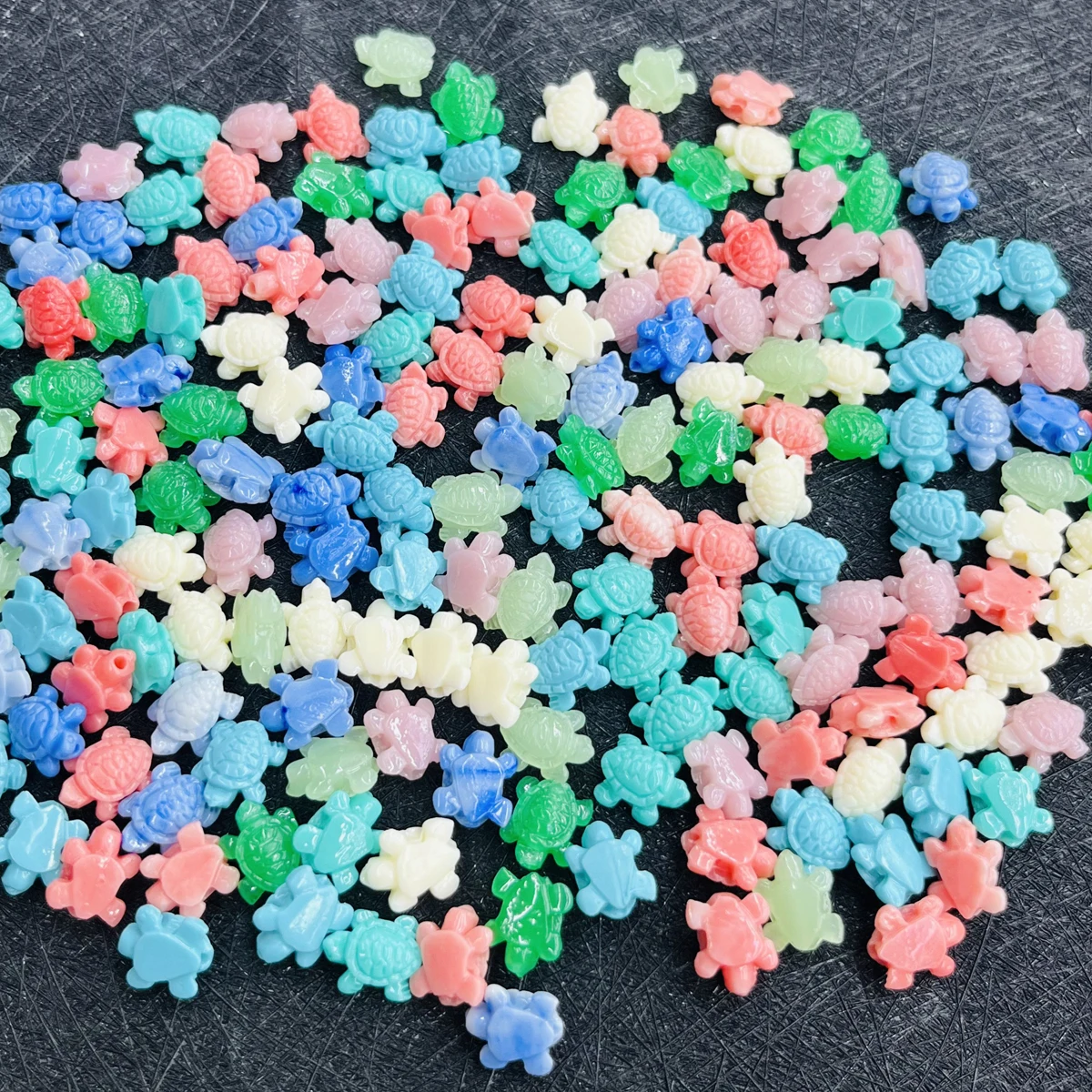 شعبية تقليد المرجان الخرز من شل مسحوق متعدد الألوان نمط فضفاض الخرز DIY بها بنفسك الحرفية مستلزمات صناعة المجوهرات #6