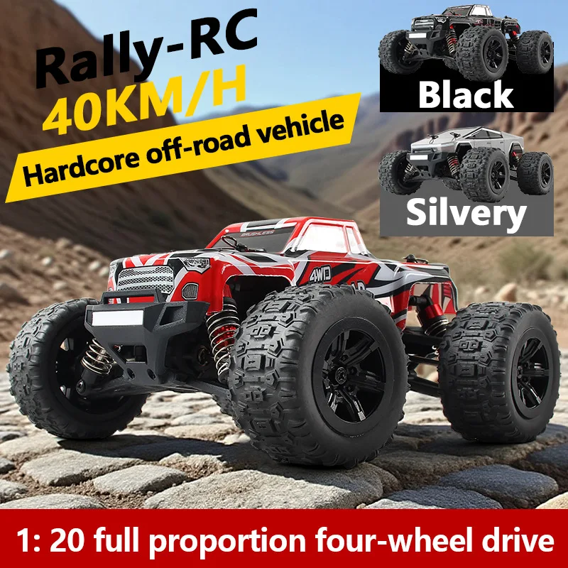 Cool Stuff Toy Car Funny Gift-Kawaii 40km/h High-speed 4WD Rc Truck,Brushless Rc Drift Car,Bigfoot Off-road Rc Car,Toys for Boys