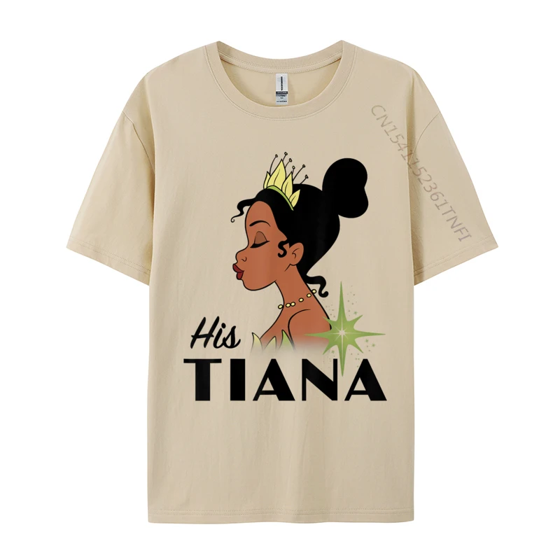 Princesa e a sapo seu grupo tiana verão camisetas plus size 2024 nova camisa de algodão t camisa masculina geek transporte da gota