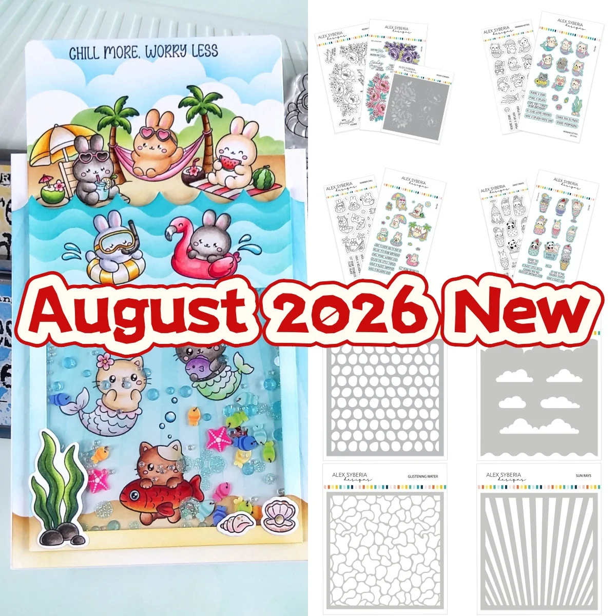 Summer Rays Clothing - Agosto 2026 Nuevos troqueles de corte
