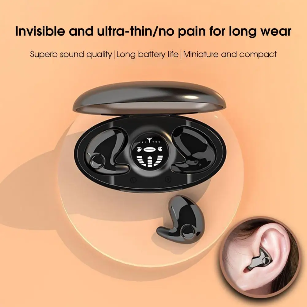 

MD538 Wireless Earbud Intelligent Noise Cancelling Digital Display Bluetooth Earphone Mini In ear Earphone for iPhone Android