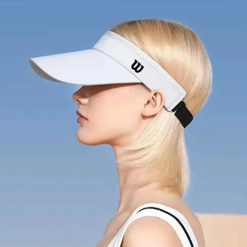 wilson NEW Summer Outdoor Travel Sunscreen Empty Top Hat Ladies Sports Cycling Roof Sun Hat Baseball Cap Camping Sun Hat