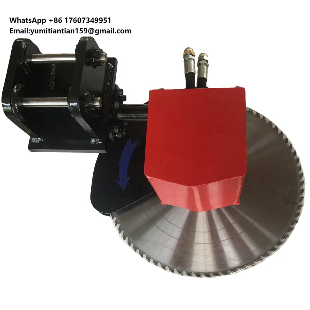 KINGER New Firewood Timber Split Grapple Saw with Motor and Gearbox Core Components for Efficient Wood Cutting
