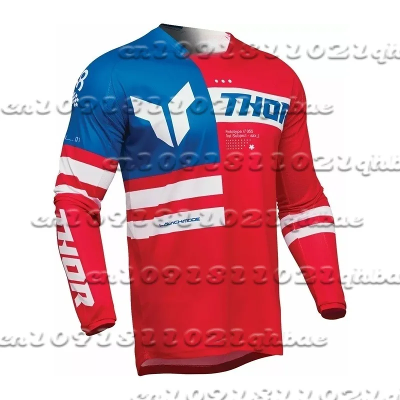 

Trendy Motocross Men Women Moto Racing Cycling Suit Thor Summer Breathable Speed Drying Moisture Absorption Super Sports Jersey