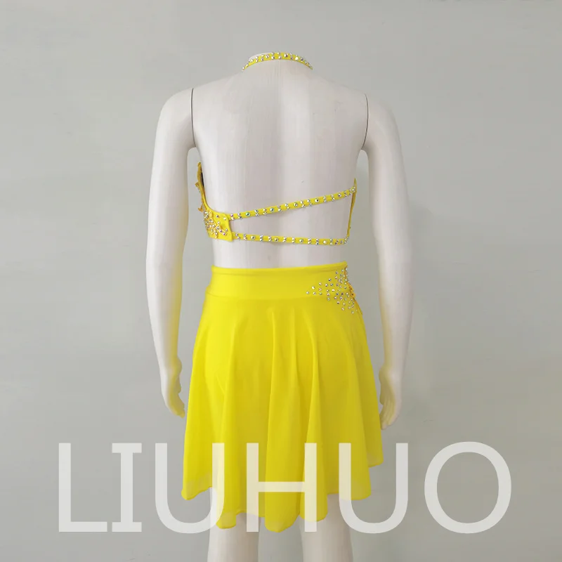 LIUHUO Lyrical Dancing Dress for Performance Color Pole Skirt Factory Customize