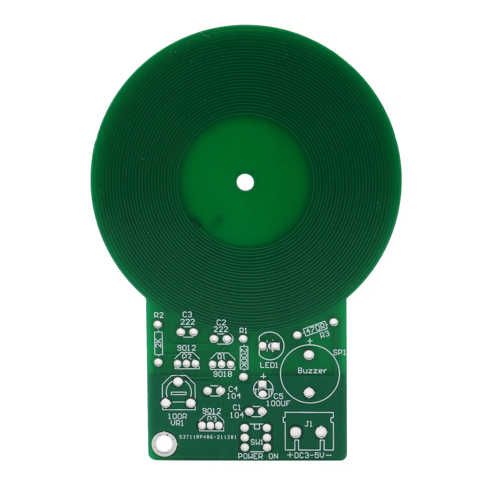 Icstation weniger als 60mm einfacher Metall detektor für die Montage Kit DIY elektronische Löt praxis Metalls ensor Summer Arduino