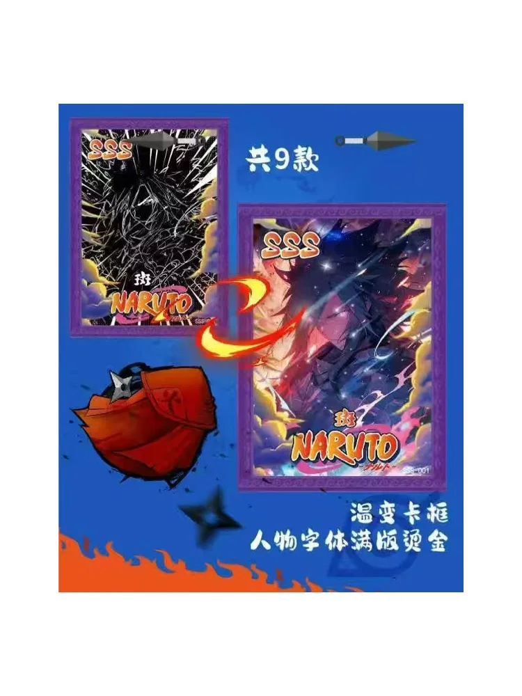 

New Original HuanYing Culture Naruto Cards CCG TCG Anime Collection Cards Uzumaki Naruto Hinata Children Gift