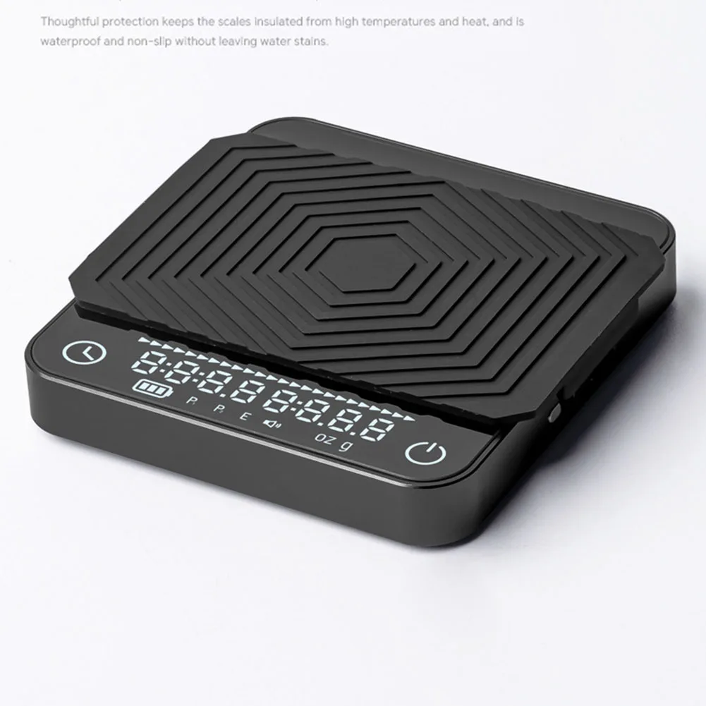 

Электронные весы, весы для кофе, пивоварение кофе, экологически чистый аккумулятор, защита от влаги, термопрокладки