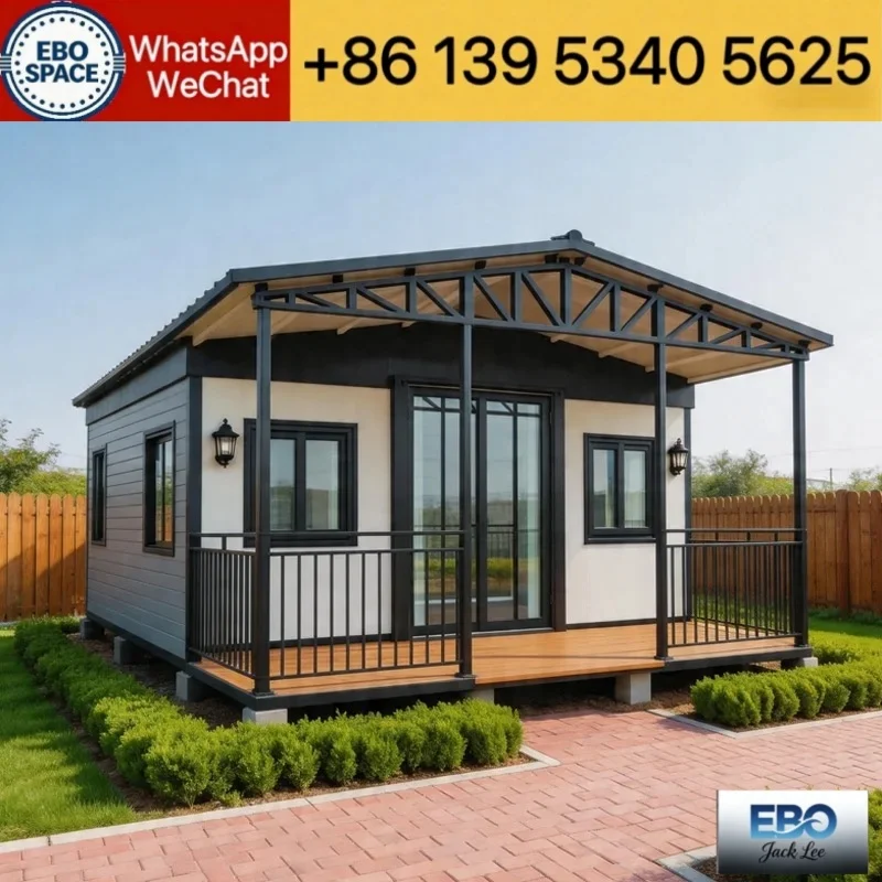 40ft luxury villa container with shower and kitchen, MMC custom mobile outdoor space capsule, premium Capsule Room Price