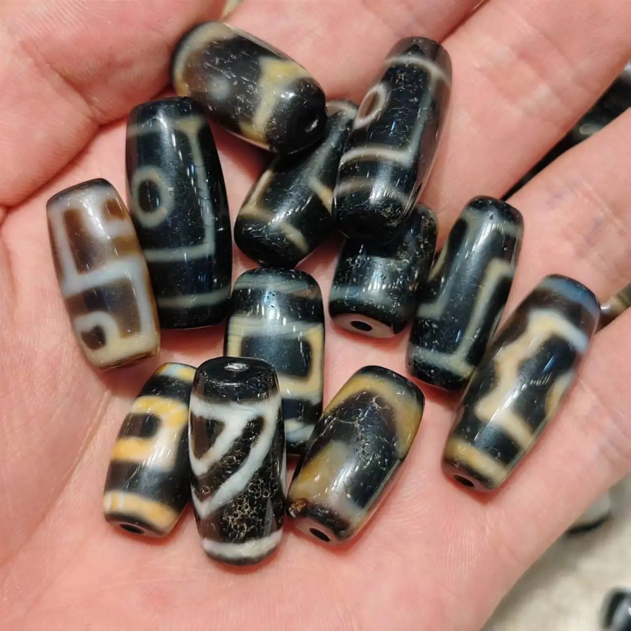 Special Offer: Taigong Infiltration Slightly Weathered Agate Beads Necklace Pendant Diy Accessories Dzi Wholesale