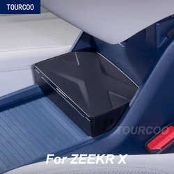 Per ZEEKR X 2023 2024 Console centrale bracciolo scatola portaoggetti nascosta accessori per la modifica dello Styling interno