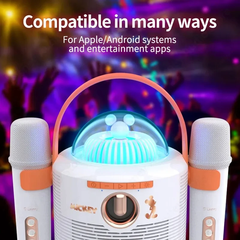 Cute Disney K68 Speaker Set 360° Stereo Sound HIFI Grade Music Bluetooth Broadcast Small And Portable Home Sound Box Gift