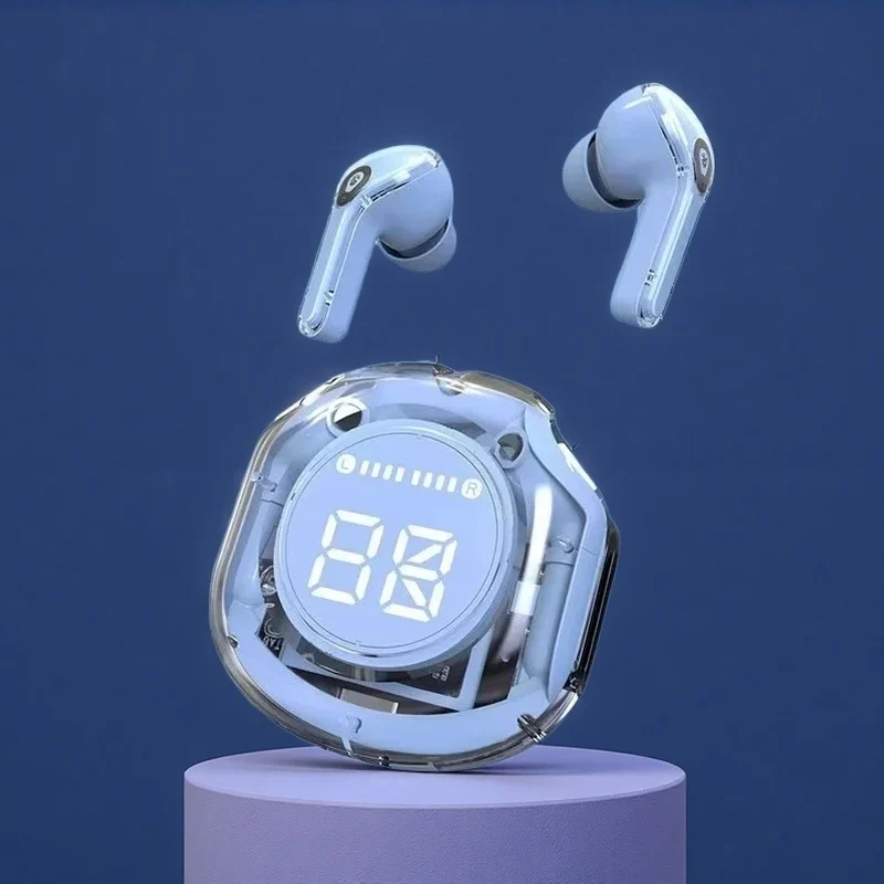 سماعة بلوتوث لاسلكية سماعات بلوتوث لاسلكية LED قوة شاشة ديجيتال سماعات ستيريو لاسلكية للهواتف الذكية #2