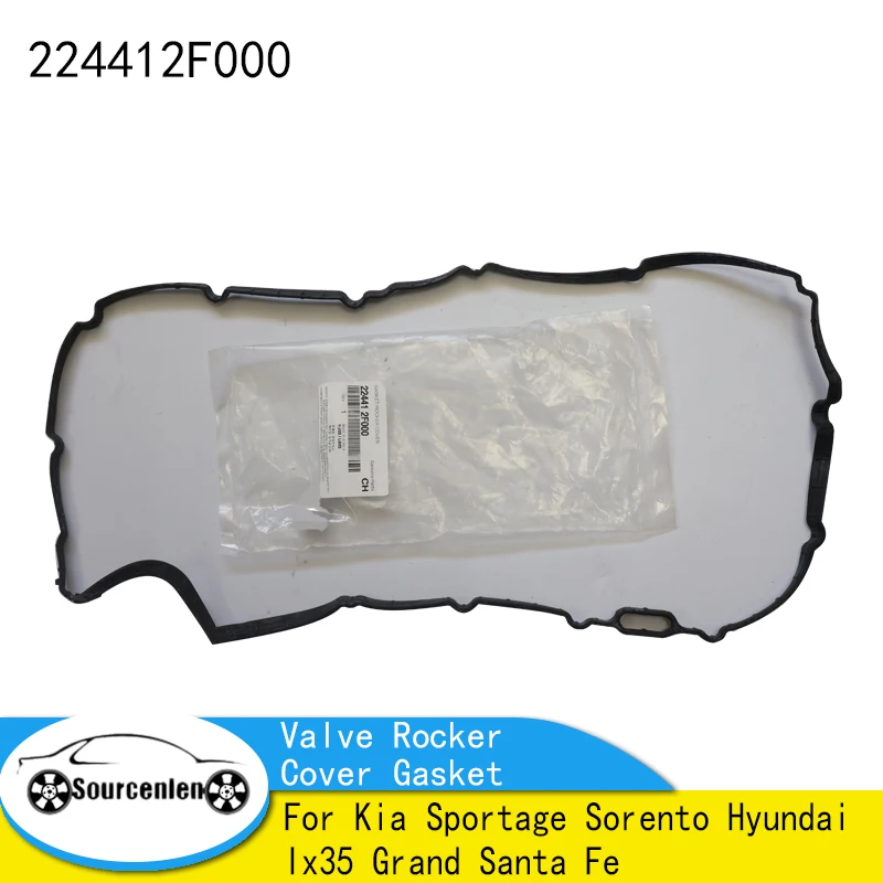 Engine Valve Rocker Cover Gasket For Kia Sportage Sorento Hyundai Ix35 Grand Santa Fe 224412F000 22441-2F000