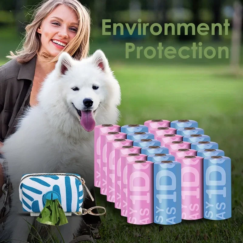 

Disposable EPI Biodegradable Pet Waste Bags Dog Poop Bags Dispenser Dog Cleaning Supplies Dog Supplies