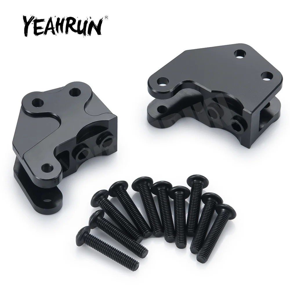 

YEAHRUN 2Pcs Aluminum Alloy Lower Link Shock Mount for Axial Wraith 90048 1/10 RC Crawler Car Upgrade Parts Accessories