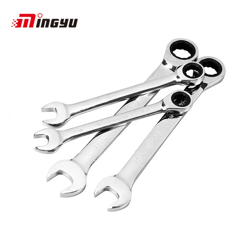 Ratchet Handle Wrench Nut Box End Spanner Combination Hand Tool A Set of Key Torque Gear Socket Universal Torx Tools