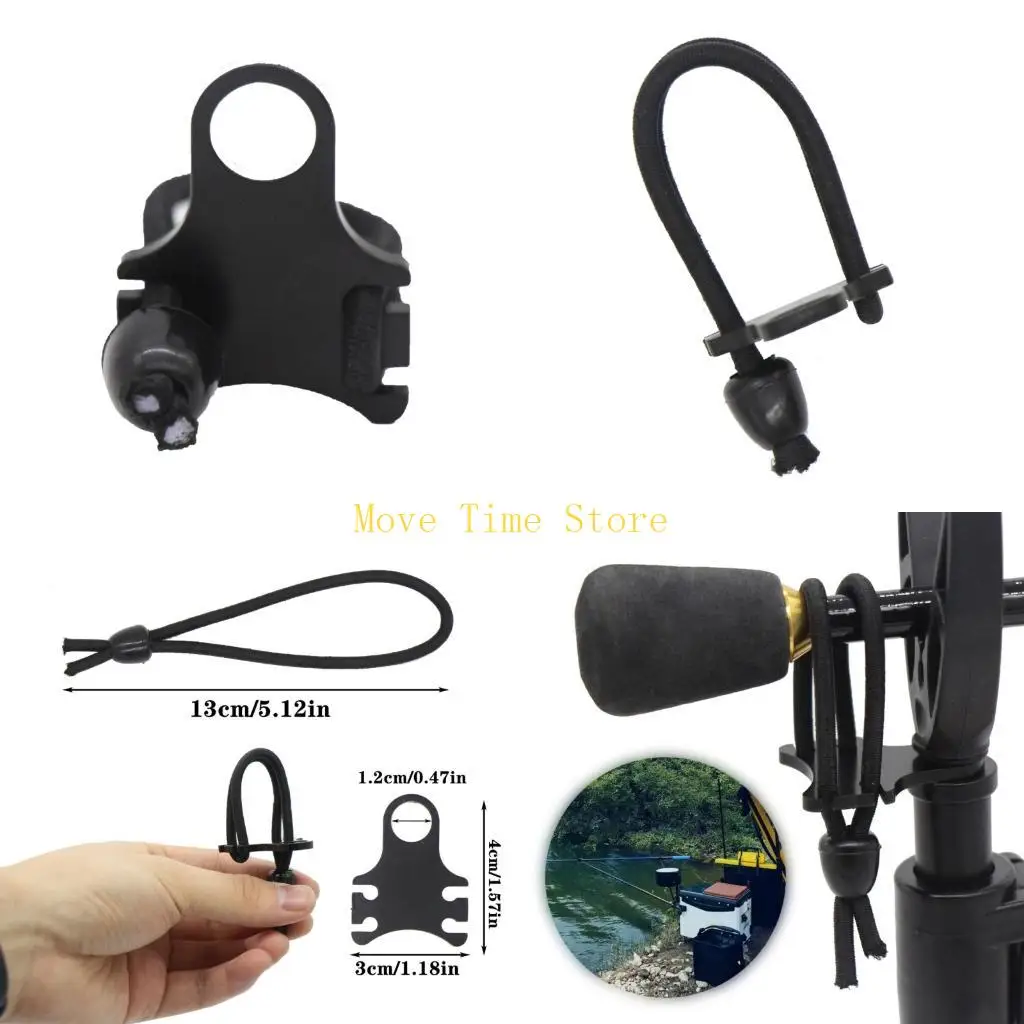 

92ME Замок для банджи-удочки Универсальный ремень для фиксации удочки Ремень для фиксации удочки Рыболовные снасти