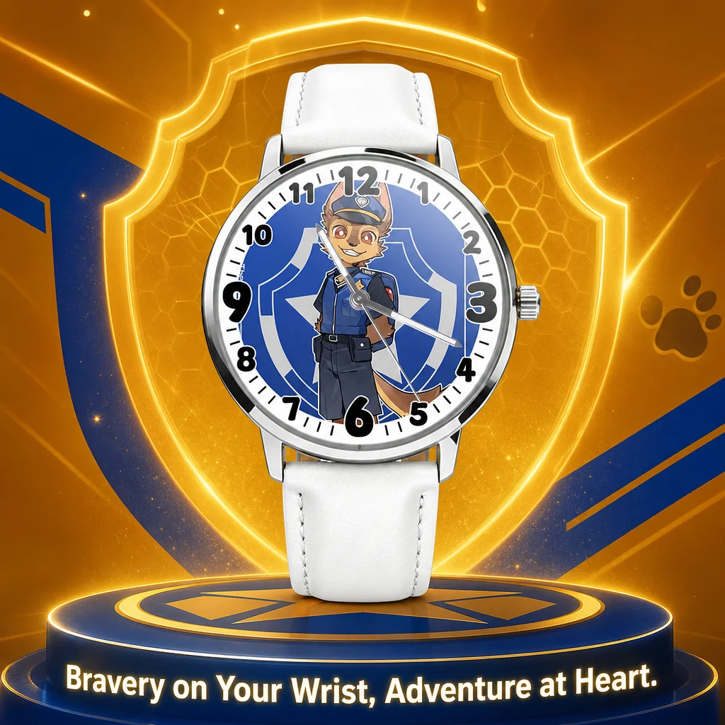 Paw Patrol Digital Watch for Kids Durable Sports Trendy Water Resistant Shockproof Long Battery Life Anime Cartoon Style