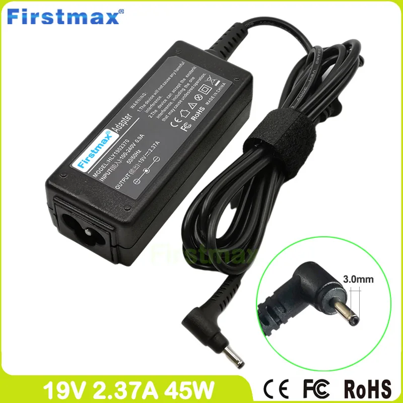 19V 2.37A 45W laptop charger ac adapter for Acer Swift 3 SF314-42 SF314-54 SF314-55 SF314-56 SF314-57 SF314-58 SF315-41 SF315-42