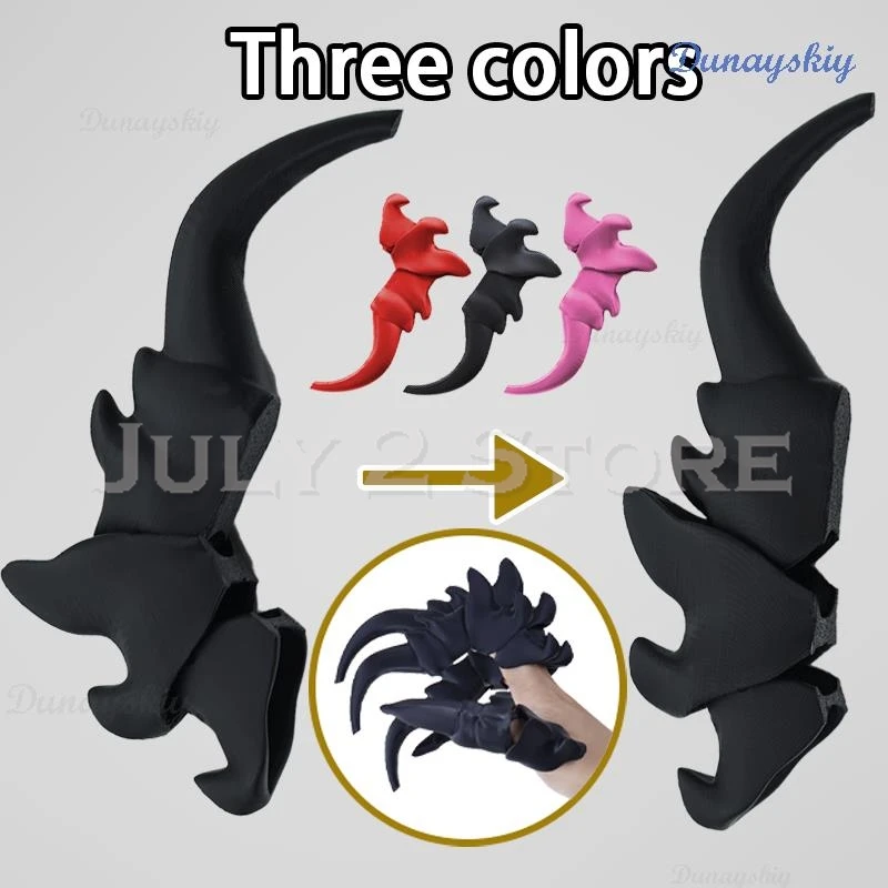 Kigurumi Kig Dragon's Claw Paw Gloves 3D Printed Claw Cosplay Props Gloves Fingers Knuckles Armor Accessories Animel Roleplay