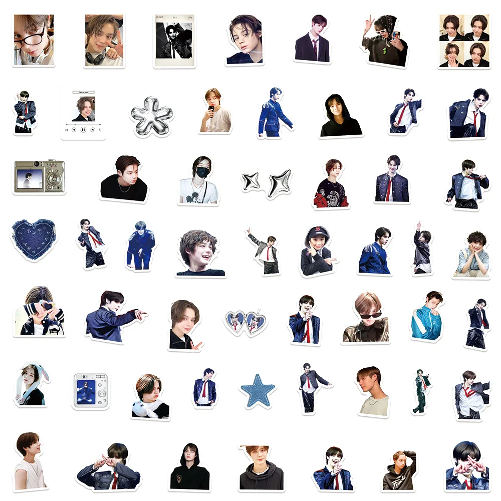 50 قطعة جديد KPOP المعبود بطل الهيب هوب الياباني الأمريكي JayJay ملصق SMTR25 جراب هاتف المدرب Ins-style لتقوم بها بنفسك كوب مقاوم للماء