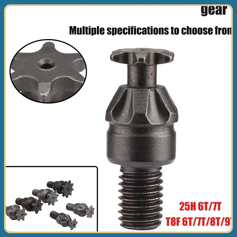 New 25H 6T 7T 8T 9T Tooth Clutch Drum Gear Box Front Chain Sprocket for 47cc 49cc 2 Stroke Engine Pocket Bike Mini Moto Parts