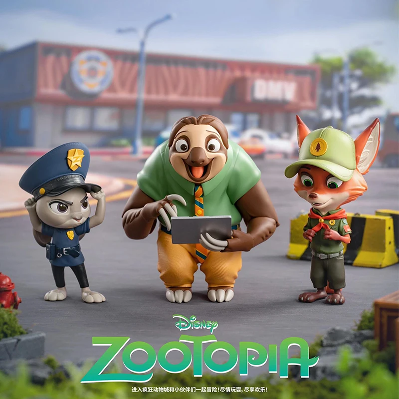Auf Lager Disney Zootopia Faultier Figur Sammlung Statue Pvc Desktop Modell Ornamente Dekoration Spielzeug Kind Geburtstag Weihnachten Geschenke