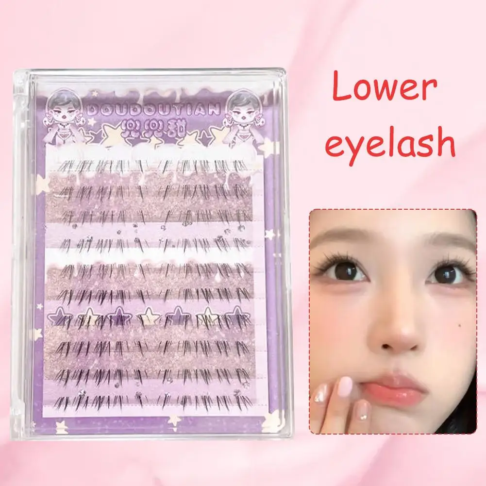 Lower False Eyelash Simulation Mink Fake Lashes Natural Eye Eyelashes Simulation Makeup Eyelashes Eyelashes False Tools Nat L0B5