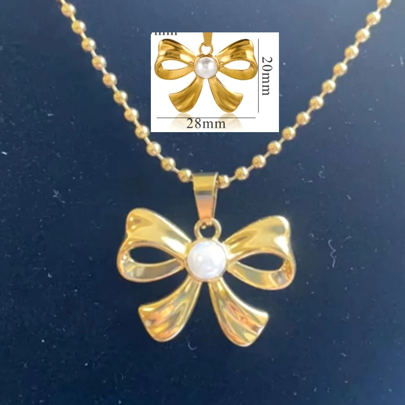 

2025 Stainless Steel Gold Steel Color Flower Necklace for Women Chain Necklace Jewerly acero inoxidable joyeria NNK-1213