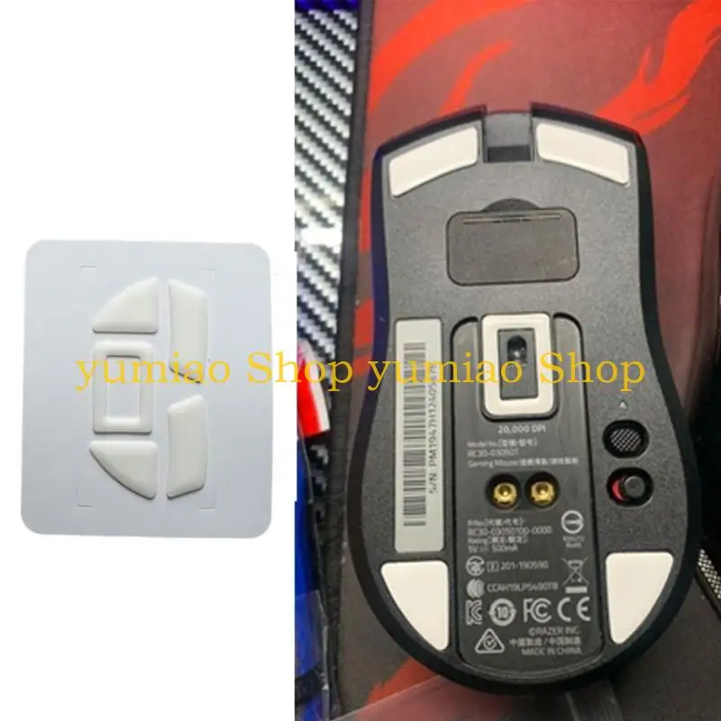 587B 1 Sets of Mouse Feet, Mouse Skates for VIPER Gaming Mouse Feet Replacement (Esports Gaming Ice Version)