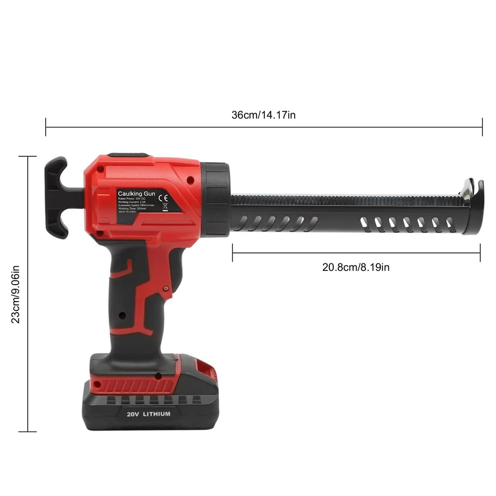 Pistola per colla elettrica 18V pistola per calafataggio per colla per vetro porte e finestre senza fili strumento per colla per cucire elettrica per batteria agli ioni di litio Makita