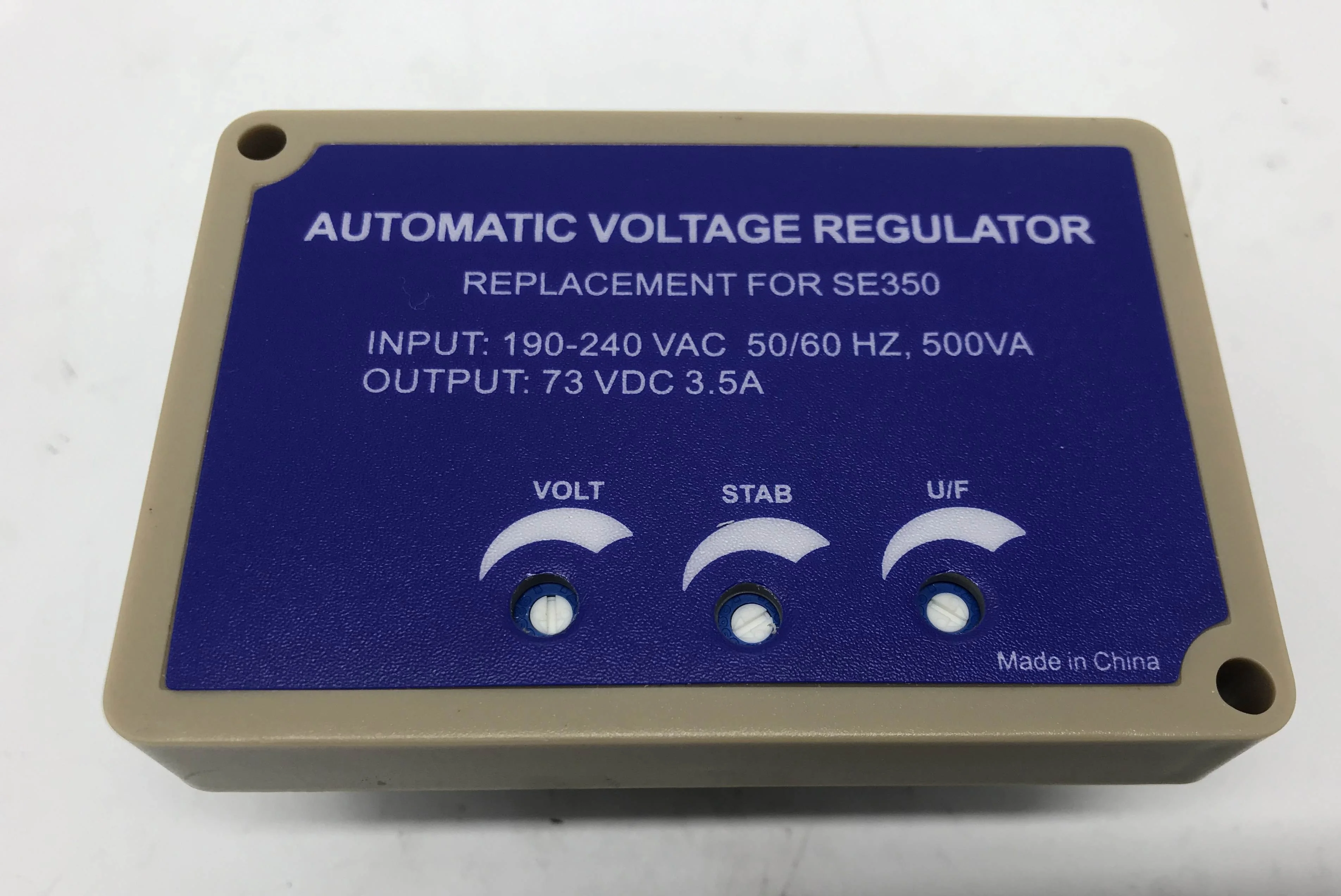 Regolatore di tensione automatico AVR ad alta precisione per accessori per generatori Diesel SE350