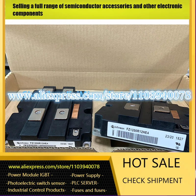 

FZ1600R12HP4 FZ1200R12HP4 FZ1200R12HE4 FZ1200R17HE4 FZ2400R17KE3 FZ1200R12HE4P NEW AND ORIGINAL IGBT MODULE